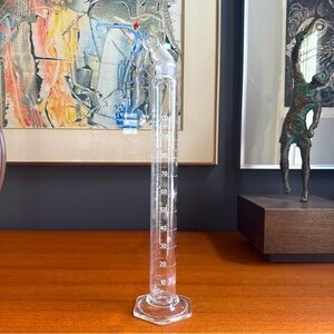 COPY - Pyrex 100 ml Graduated Mixing Cylinder with 16 Glass Pennyhead Stopper